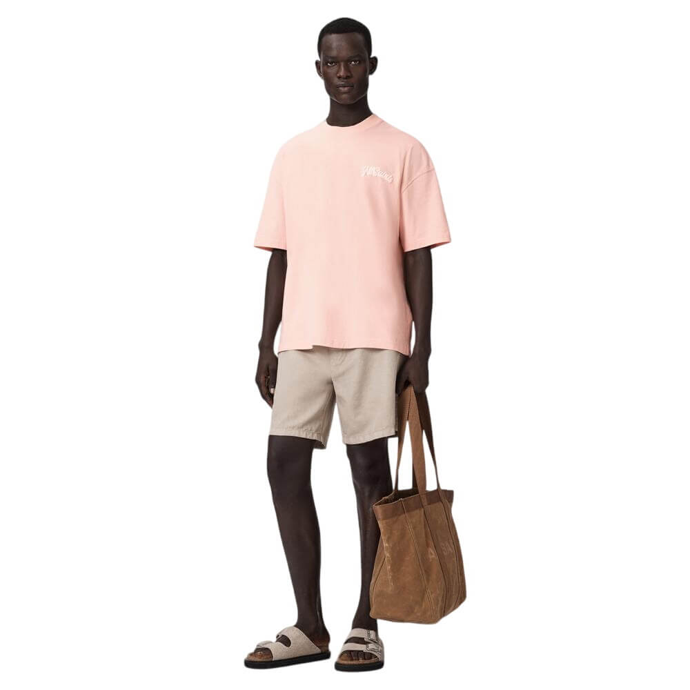 AllSaints Odyssey Oversized Short Sleeve Crew T-Shirt